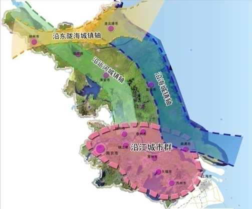 沿東隴海線經濟帶