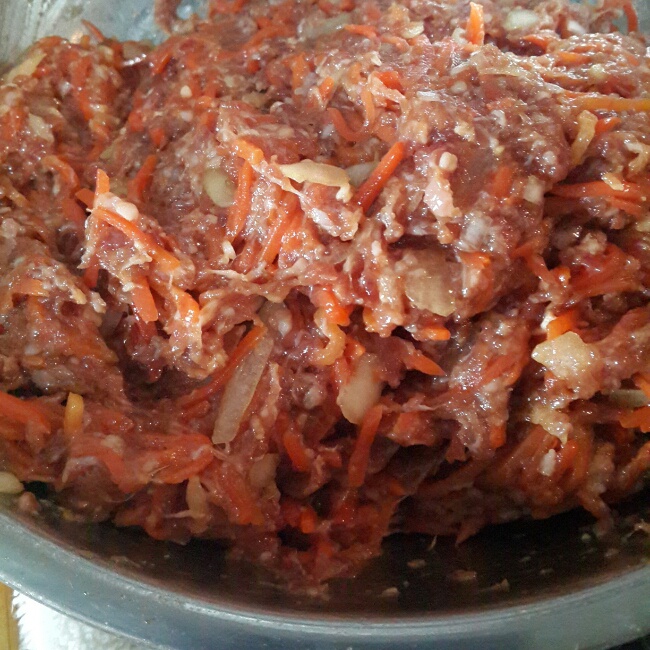 胡蘿蔔牛肉香菜餃子