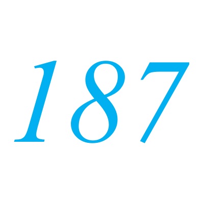 187(自然數之一)
