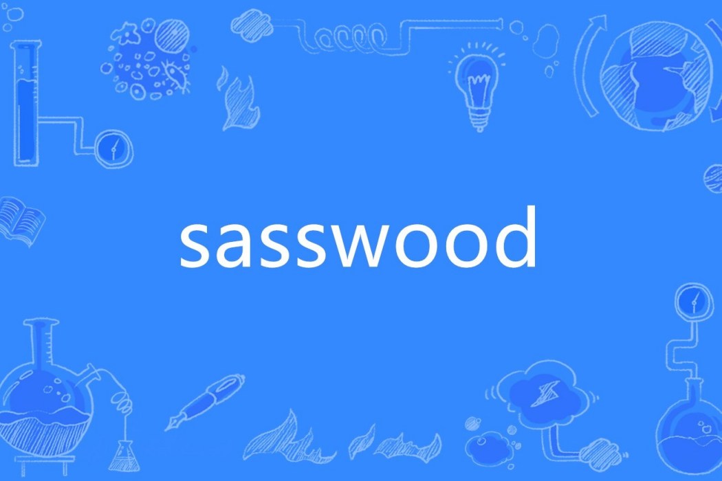 sasswood sasswood