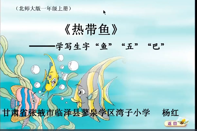 熱帶魚(微課課程) 熱帶魚(微課課程)