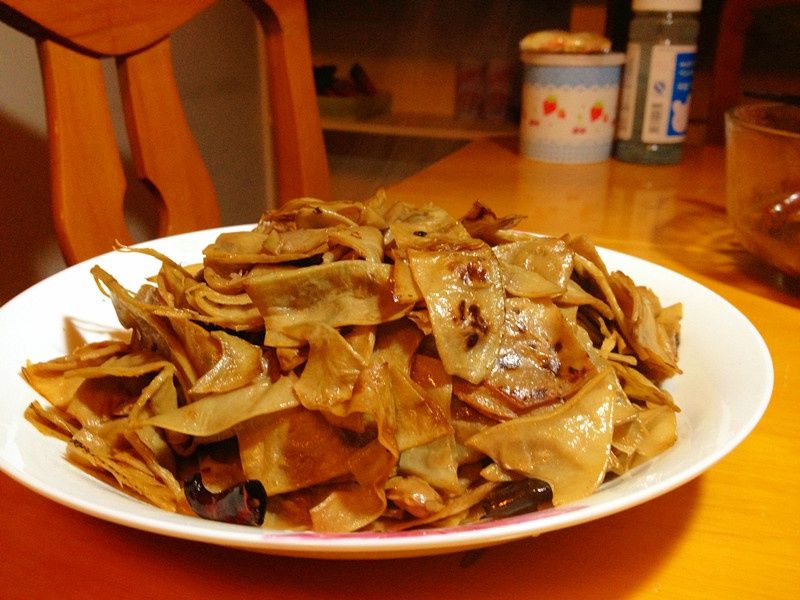 炒乾豆角 炒乾豆角