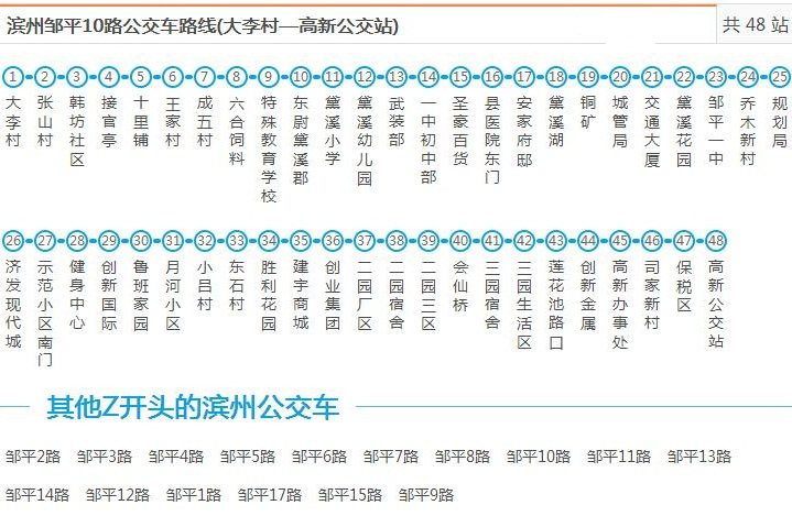鄒平10路 鄒平10路