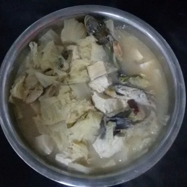 黑頭魚燉豆腐