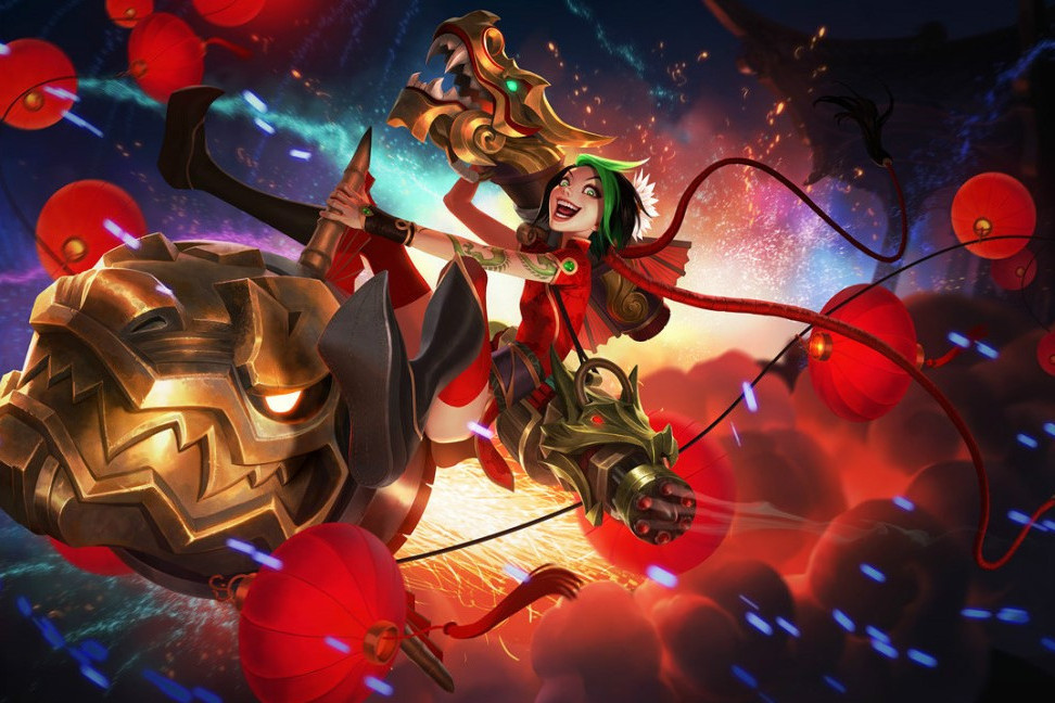 金克絲(遊戲《英雄聯盟》“雲頂之弈”模式第七賽季登場的弈子) 金克絲(遊戲《英雄聯盟》“雲頂之弈”模式第七賽季登場的弈子)