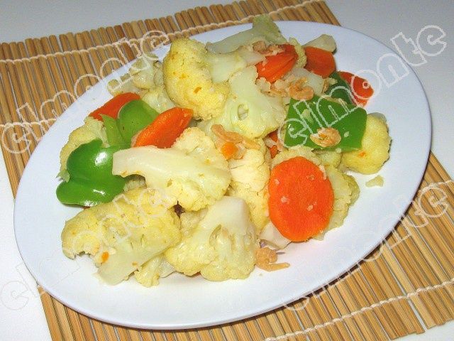 蝦米菜花 蝦米菜花