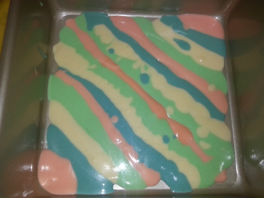 彩虹果凍蛋糕卷