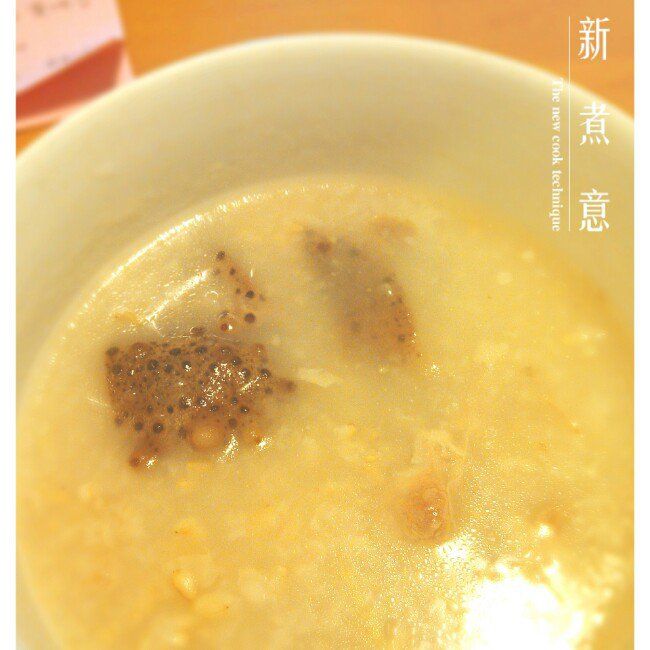 海參排骨粥 海參排骨粥