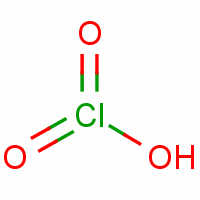 氯酸結構式