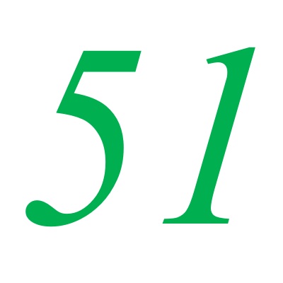 51(自然數之一)