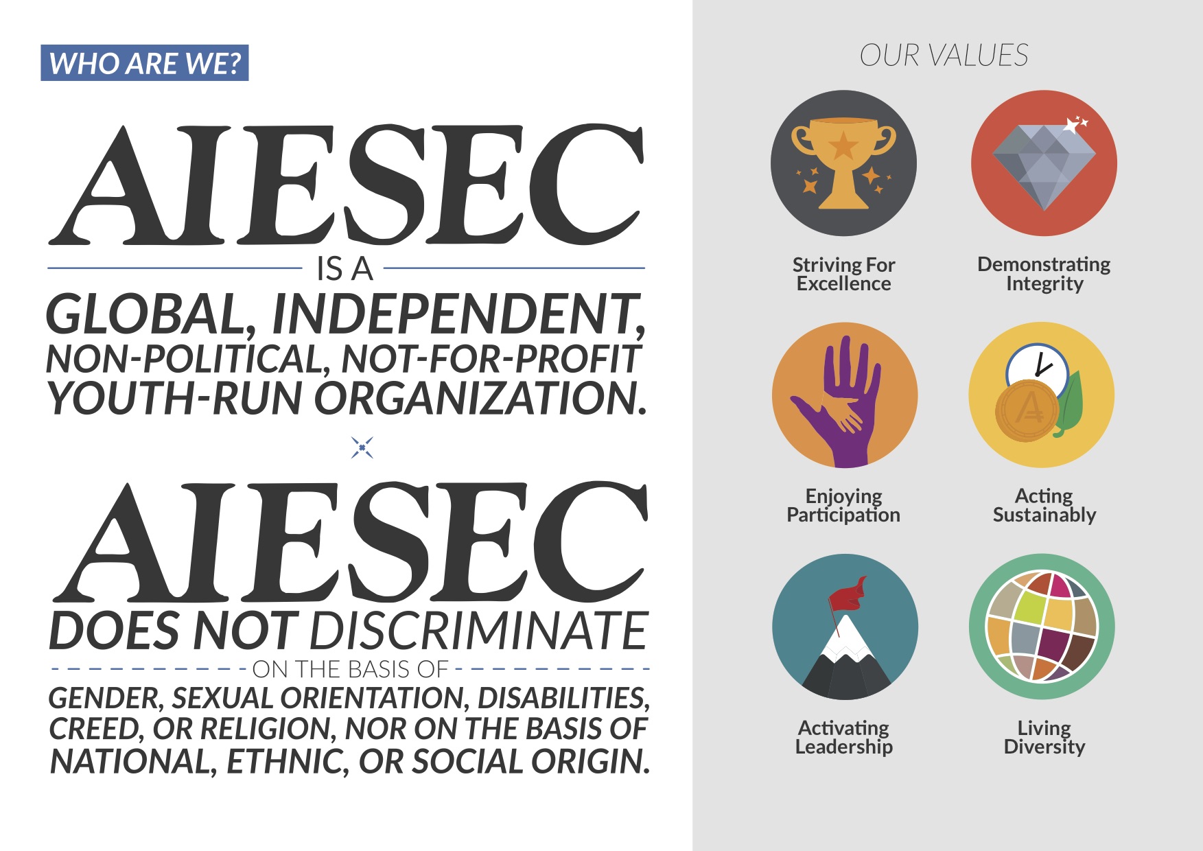AIESEC價值觀