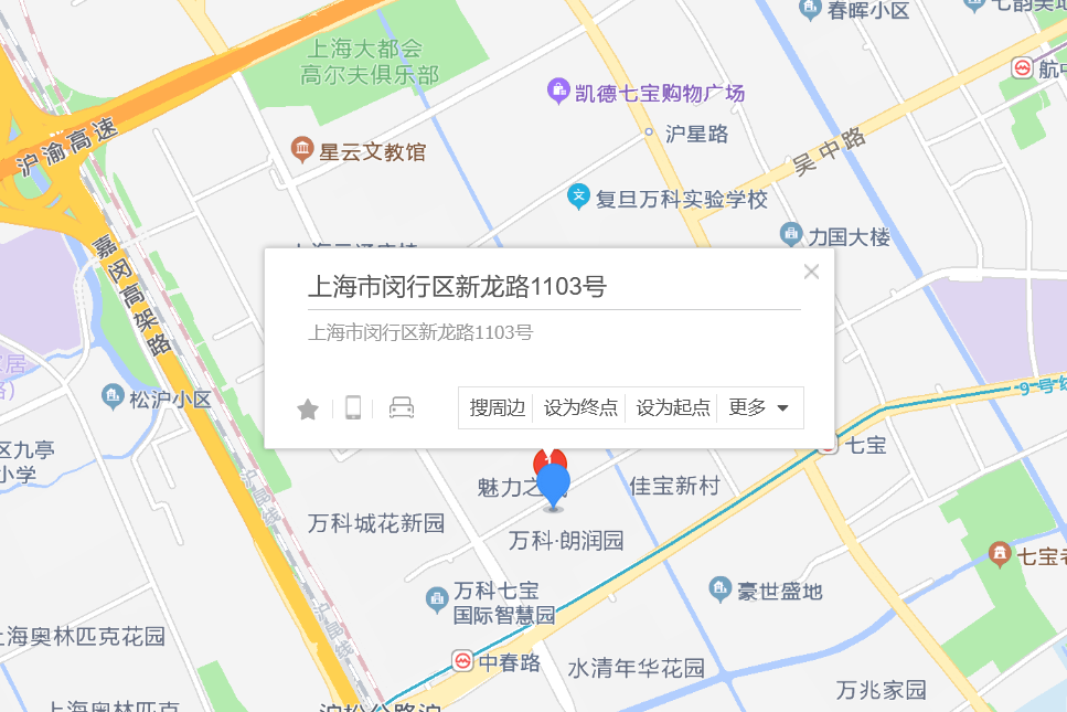 新龍路1103號 新龍路1103號