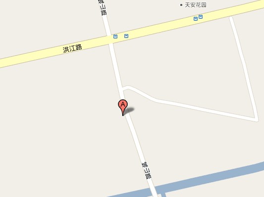 曹公祠村區域地圖