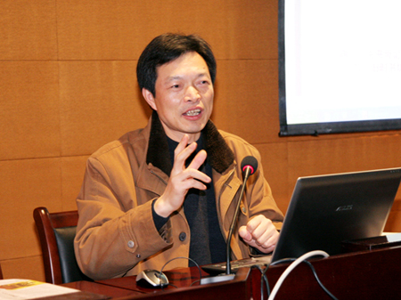 2008年徐雁教授在常熟講學