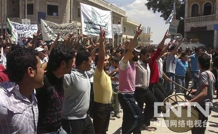 敘利亞民眾抗議