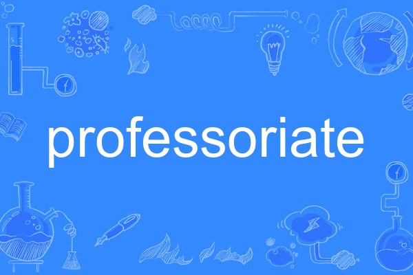 professoriate professoriate