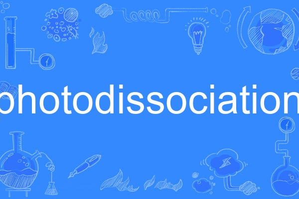 photodissociation photodissociation