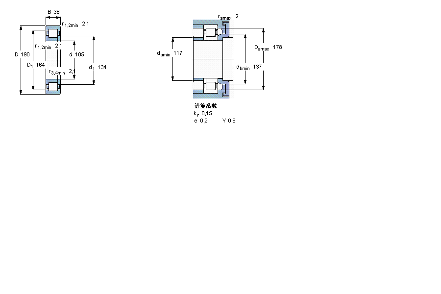 SKF NUP221ECML軸承 SKF NUP221ECML軸承