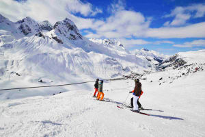 阿爾卑斯山滑雪