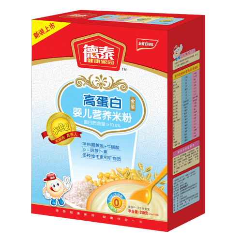 高蛋白嬰兒營養米粉