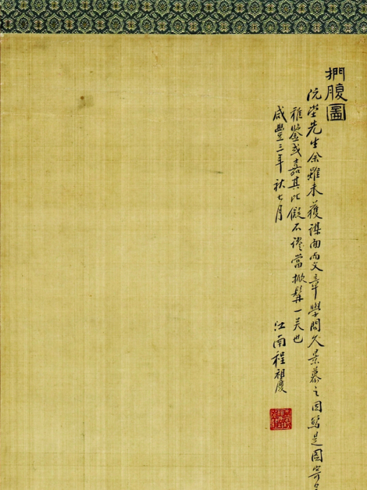 捫腹圖 捫腹圖