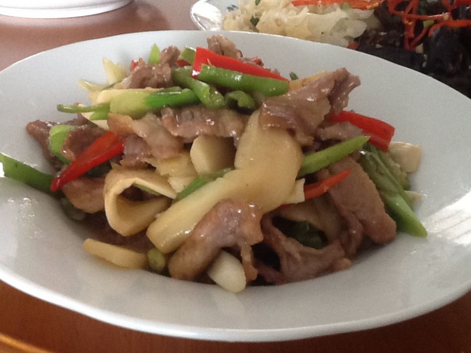 竹筍炒瘦肉 竹筍炒瘦肉