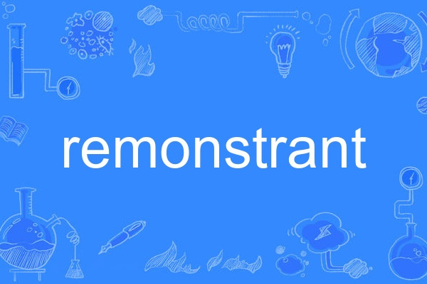 remonstrant remonstrant