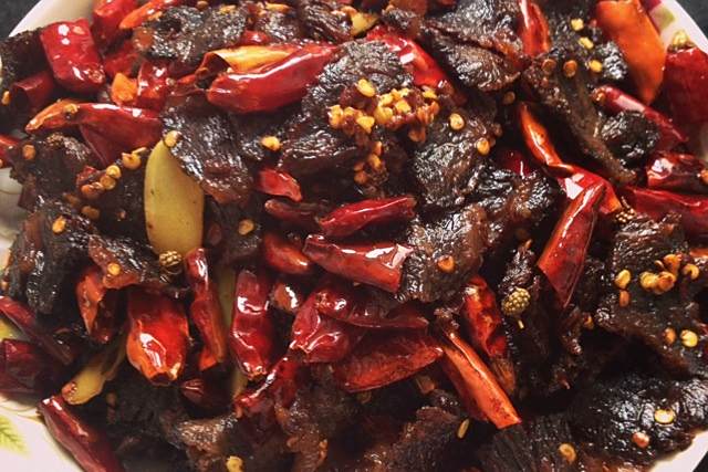 椒麻牛肉片 椒麻牛肉片