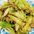 包菜炒肉 包菜炒肉