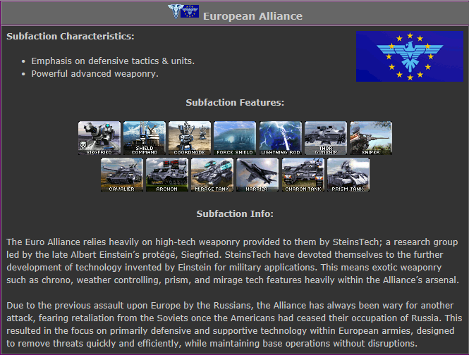子陣營介紹：歐洲聯盟