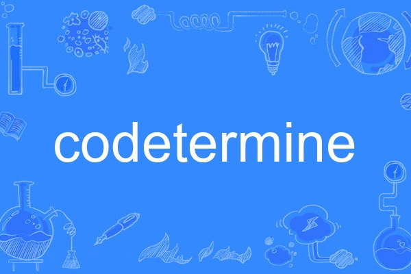 codetermine codetermine