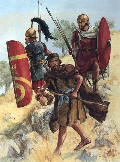 進入希臘的羅馬軍隊也在當地和馬其頓招募了不少輕步兵