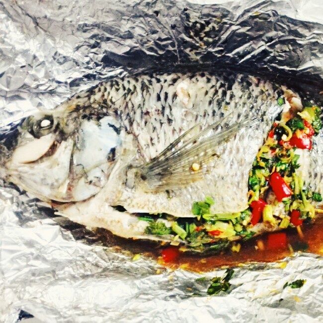 傣味蒸包魚 傣味蒸包魚