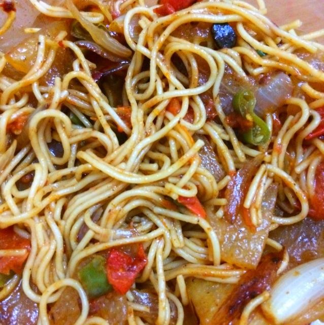 懶人雜菜炒麵 懶人雜菜炒麵