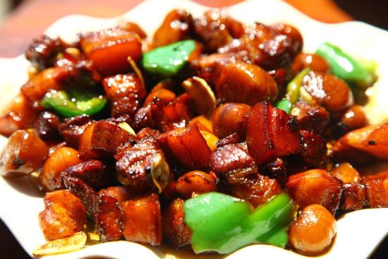 豬肉燜板栗 豬肉燜板栗
