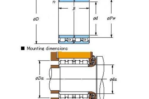KOYO 4CR460D軸承 KOYO 4CR460D軸承