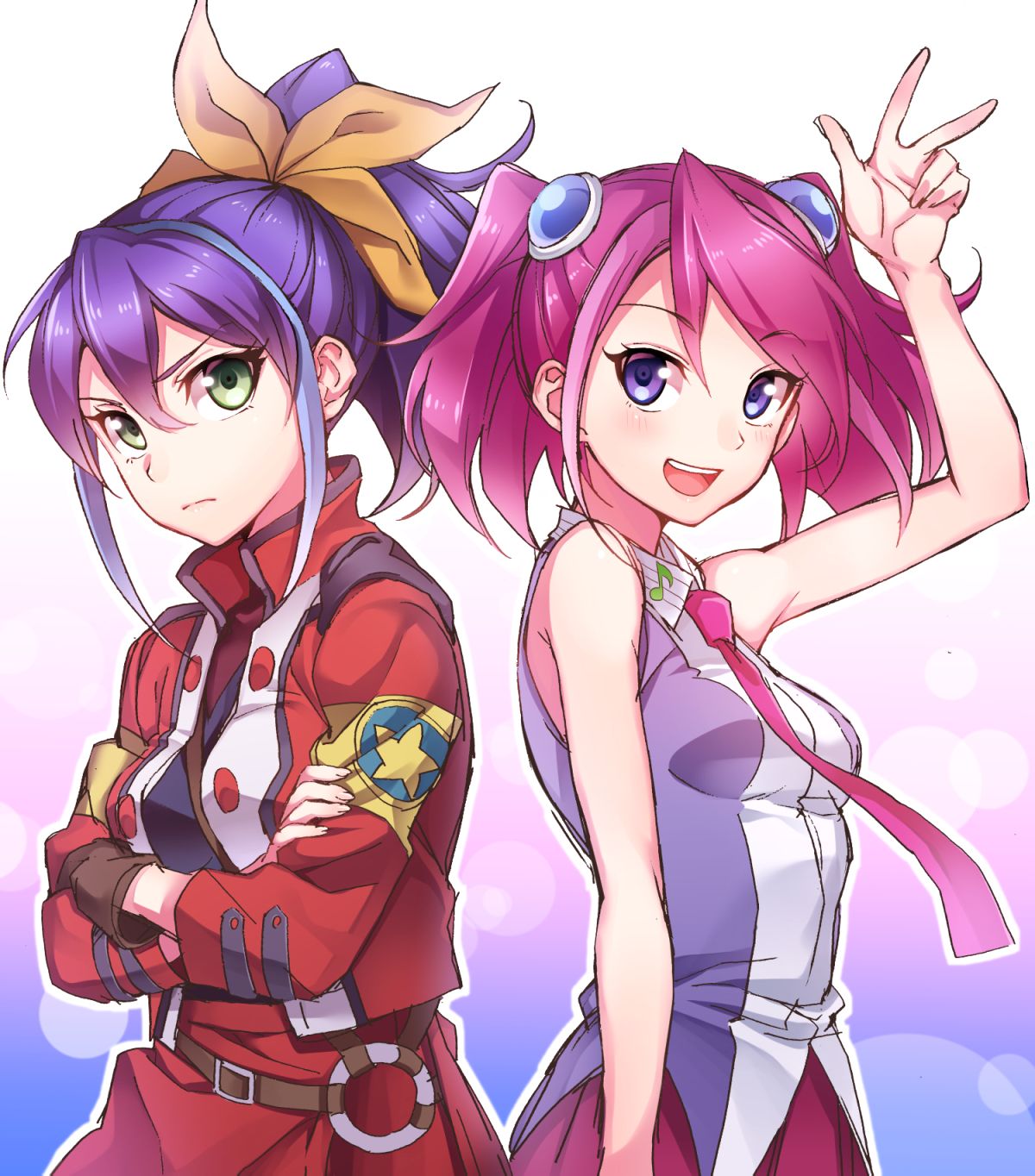 柊柚子（右）/塞瑞娜（左）