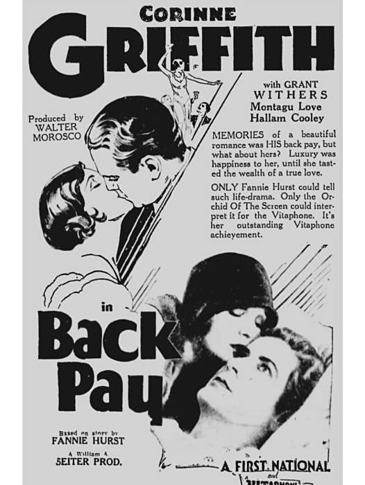 Back Pay(1930年美國劇情愛情電影) Back Pay(1930年美國劇情愛情電影)