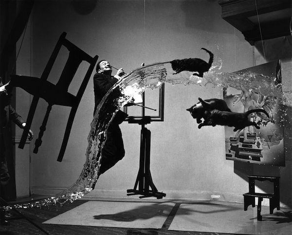 《原子的達利》（Dali Atomicus，1948），Philippe Halsman拍攝