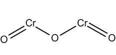 三氧化二鉻結構式