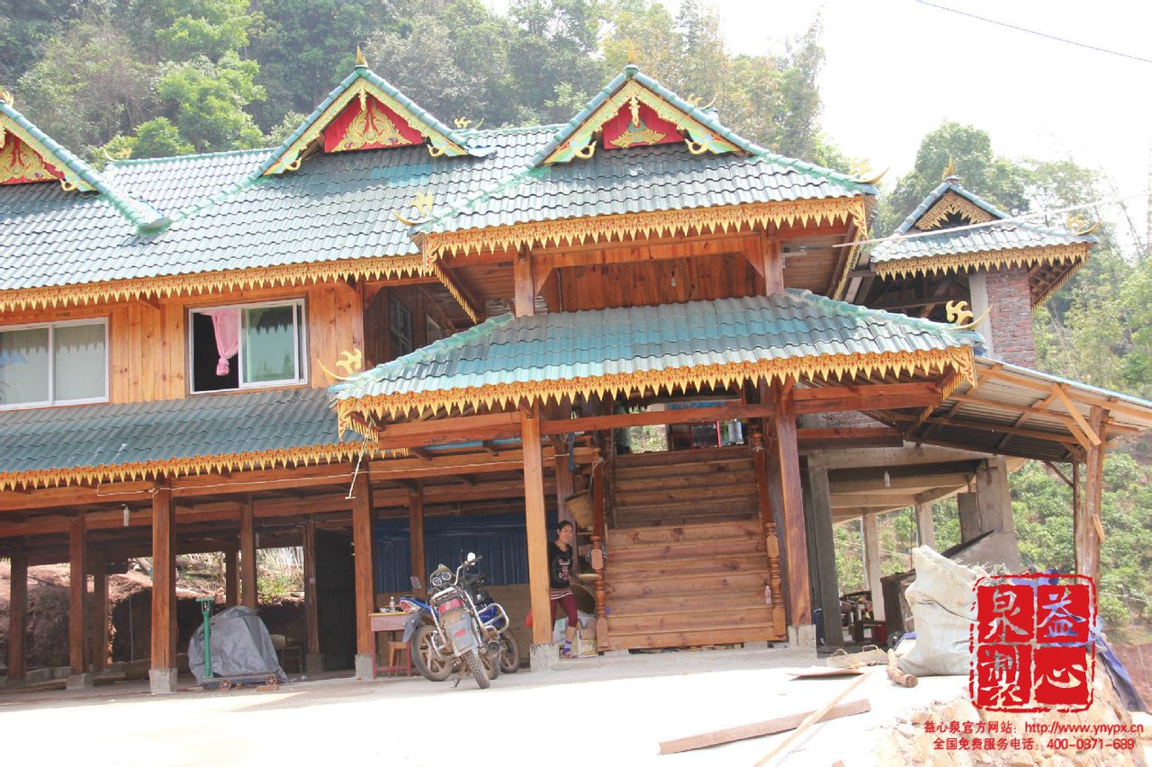 曼邁村傣族寺廟