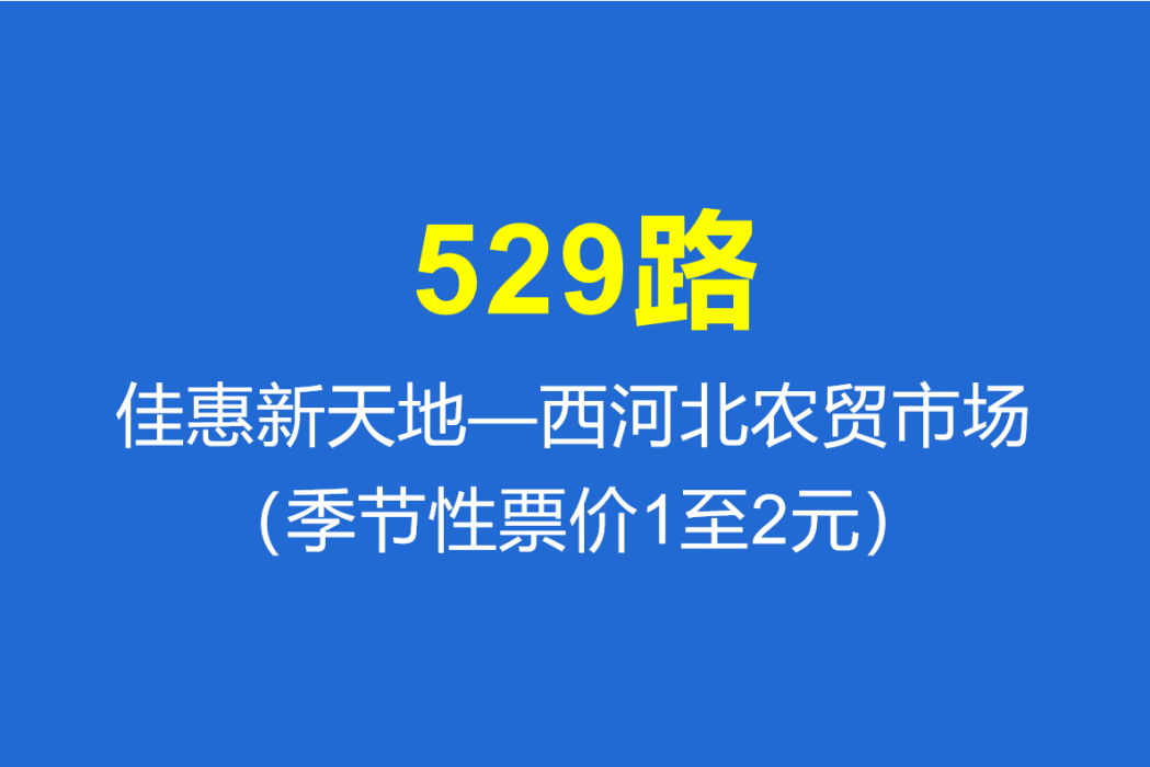 淄博公交529路 淄博公交529路