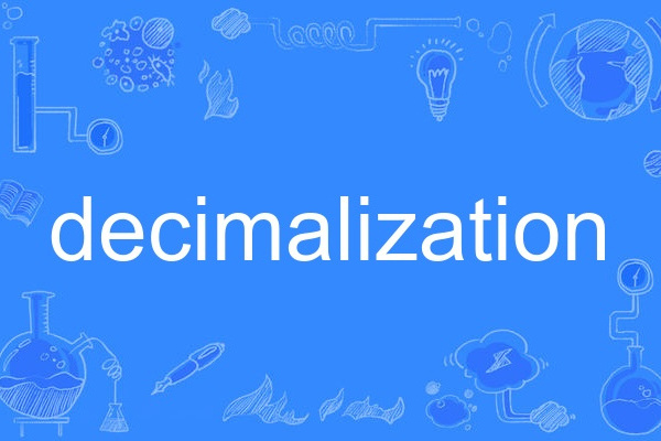 decimalization decimalization