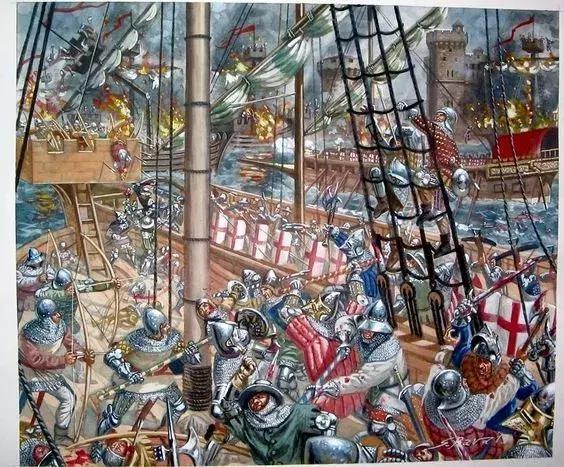 莫頓的海戰是布錫考特人生中的第二次大敗