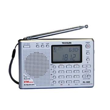 德生PL-380全波段數字解調立體聲收音機
