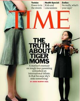 “虎媽”上了《時代》雜誌封面