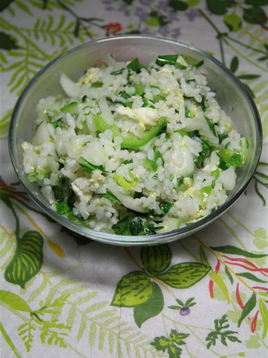 翠綠炒飯