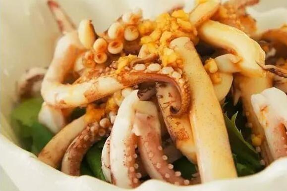 熗拌雙魷 熗拌雙魷