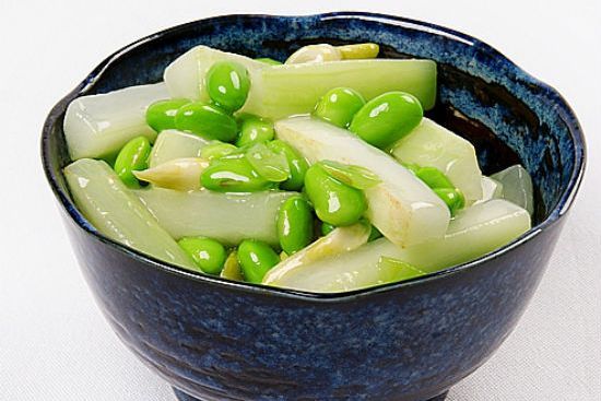 雷筍炒毛豆 雷筍炒毛豆