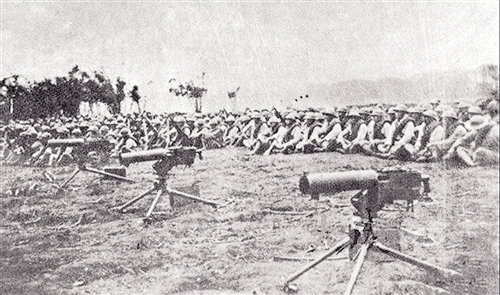 抗戰時期，桂軍部隊裝備